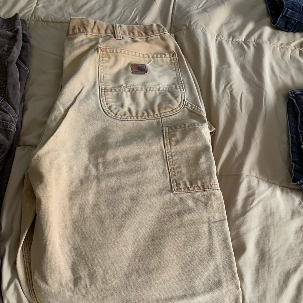 42x32 carhartt carpenter’s jeans